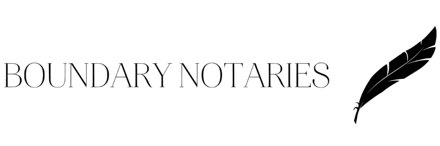 Boundary Notaries